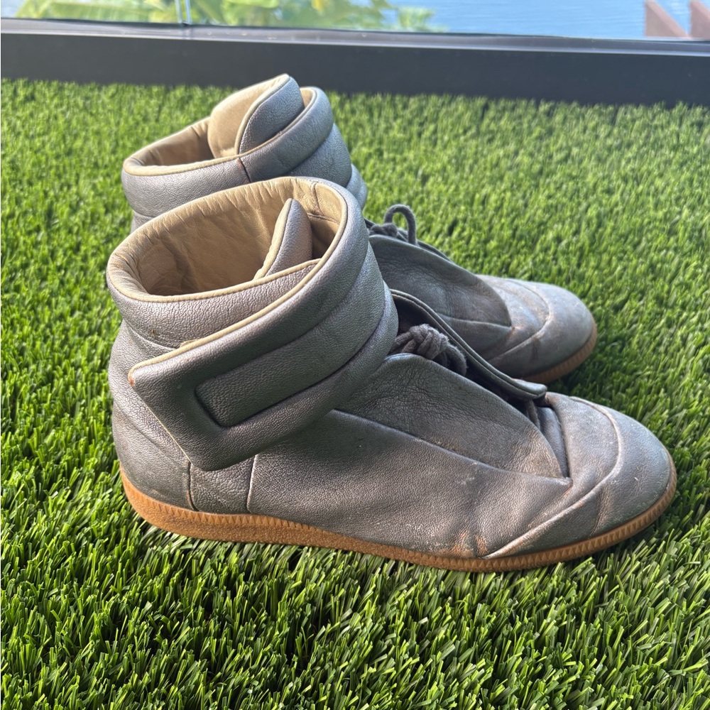Maison Martin Margiela Gray High-Top Sneakers